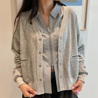Reverse Weave Cardigan - HLY & CHOCCICO