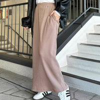 日本直送 Ribbed Tight Long Skirt - HLY & CHOCCICO