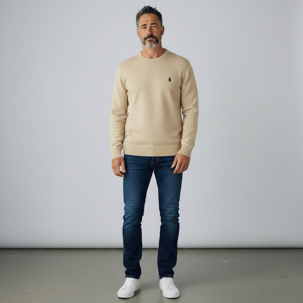 RL 25ss Classic Long Sleeve Knit Base Layer - HLY & CHOCCICO