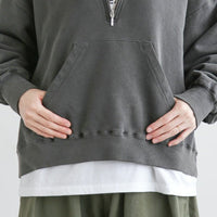 RL Ready-to-wear Dyed Half-Pull-up Sweatshirt - HLY & CHOCCICO
