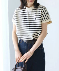RL微高領刺繡Tee |6色入 - HLY & CHOCCICO