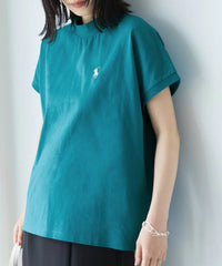RL微高領刺繡Tee |6色入 - HLY & CHOCCICO