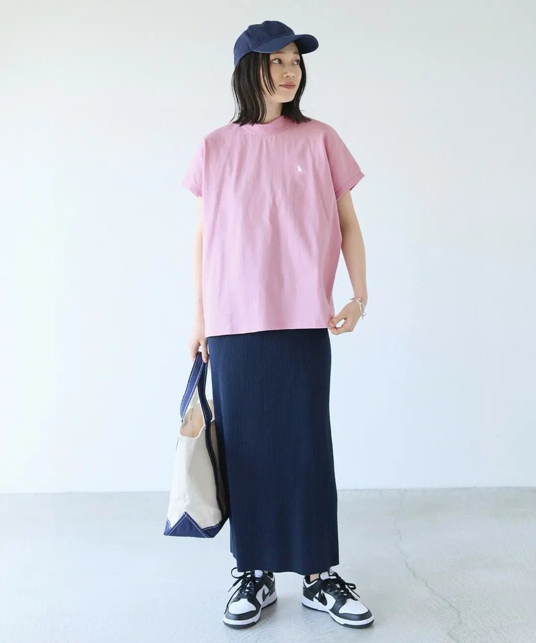 RL微高領刺繡Tee |6色入 - HLY & CHOCCICO
