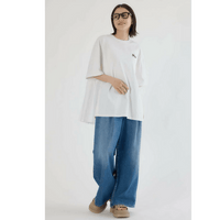 日本直送Rode Crown Back Gathered Docking T-Shirt - HLY & CHOCCICO