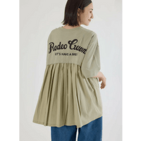 日本直送Rode Crown Back Gathered Docking T-Shirt - HLY & CHOCCICO