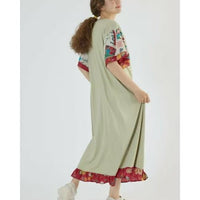 日本直送Rode Crown Docking Aloha Tiered Dress - HLY & CHOCCICO