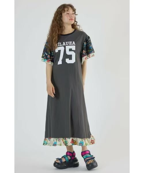 日本直送Rode Crown Docking Aloha Tiered Dress - HLY & CHOCCICO