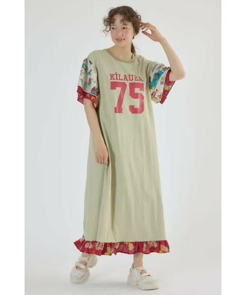 日本直送Rode Crown Docking Aloha Tiered Dress - HLY & CHOCCICO