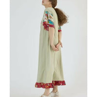 日本直送Rode Crown Docking Aloha Tiered Dress - HLY & CHOCCICO