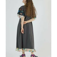 日本直送Rode Crown Docking Aloha Tiered Dress - HLY & CHOCCICO