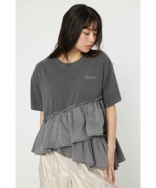 日本直送Rode Crown Pigment Frile Docking Tops