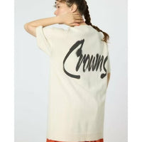 日本直送Rode Crown Spray Logo Knit Dress - HLY & CHOCCICO