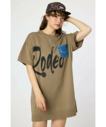 日本直送Rode Crown Spray Logo Knit Dress - HLY &amp; CHOCCICO