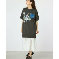 日本直送Rode Crown Spray Logo Knit Dress - HLY & CHOCCICO