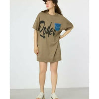 日本直送Rode Crown Spray Logo Knit Dress - HLY & CHOCCICO