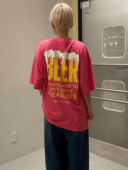 日本直送Rodeo Crowns OrionBeer x RCS Pocket Beer Tee - HLY &amp; CHOCCICO