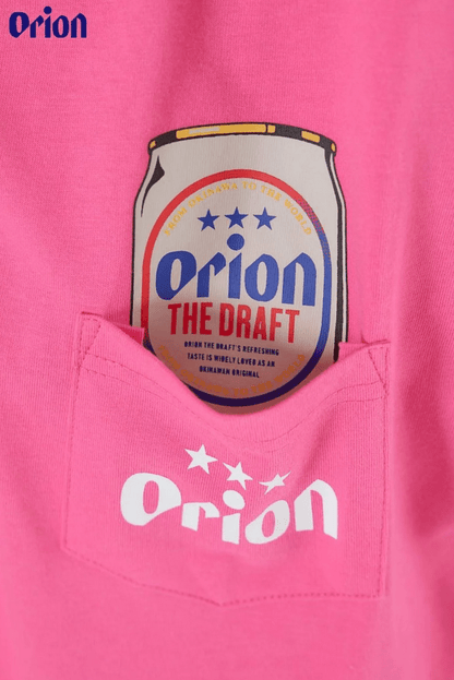 日本直送Rodeo Crowns OrionBeer x RCS Pocket Beer Tee - HLY &amp; CHOCCICO