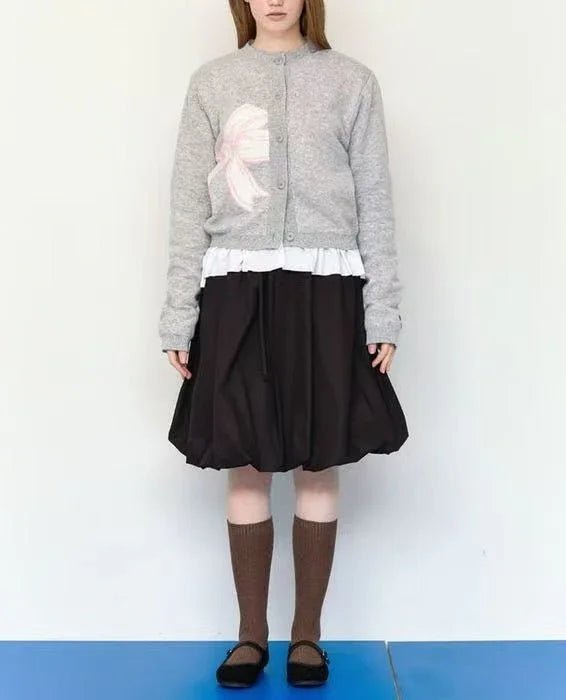 韓國潮牌RonRon bow jacket - 2 Color - HLY &amp; CHOCCICO