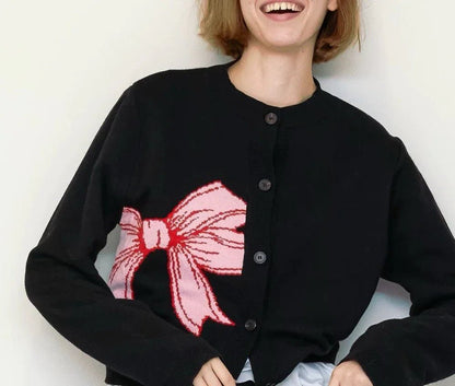 韓國潮牌RonRon bow jacket - 2 Color - HLY &amp; CHOCCICO