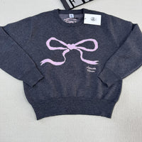 韓國潮牌RonRon 💕HEART RIBBON JACQUARD KNIT - HLY & CHOCCICO