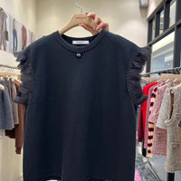 韓國直送Ruffled Elegance Top HLY & CHOCCICO