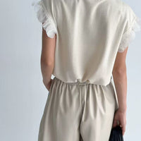 韓國直送Ruffled Elegance Top HLY & CHOCCICO