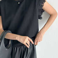 韓國直送Ruffled Elegance Top HLY & CHOCCICO