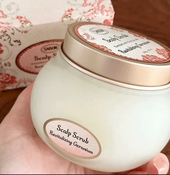 Sabon以色列活力天竺葵頭皮磨砂膏300g - HLY &amp; CHOCCICO