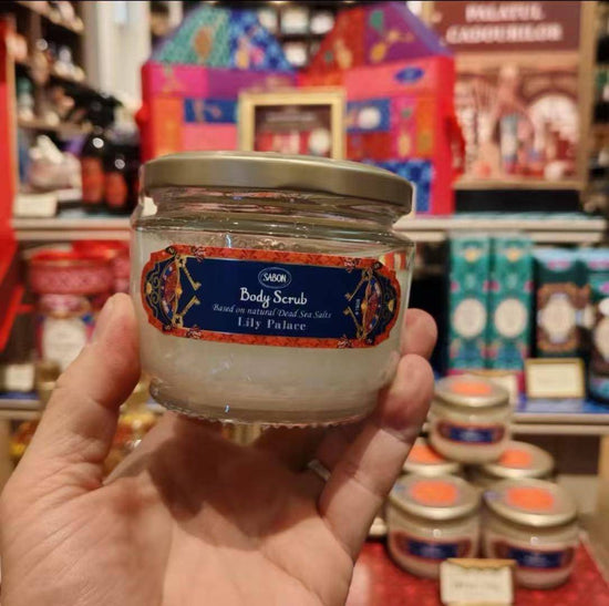 Sabon琉璃百合身體磨砂膏320g