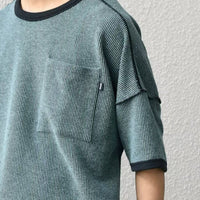 日本直送SHIPS any Cord Pile Reversible T-shirt - HLY & CHOCCICO