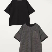 日本直送SHIPS any Cord Pile Reversible T-shirt - HLY & CHOCCICO