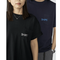 日本直送SHIPS Logo Print Pocket Tee HLY & CHOCCICO