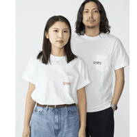 日本直送SHIPS Logo Print Pocket Tee HLY & CHOCCICO