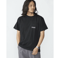 日本直送SHIPS Logo Print Pocket Tee HLY & CHOCCICO