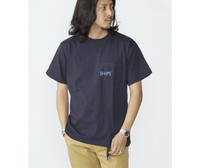 日本直送SHIPS Logo Print Pocket Tee HLY & CHOCCICO