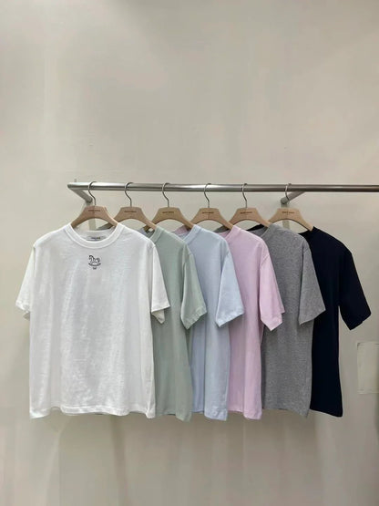 韓國直送Silicone Pony Print Tee / Jeans - HLY &amp; CHOCCICO