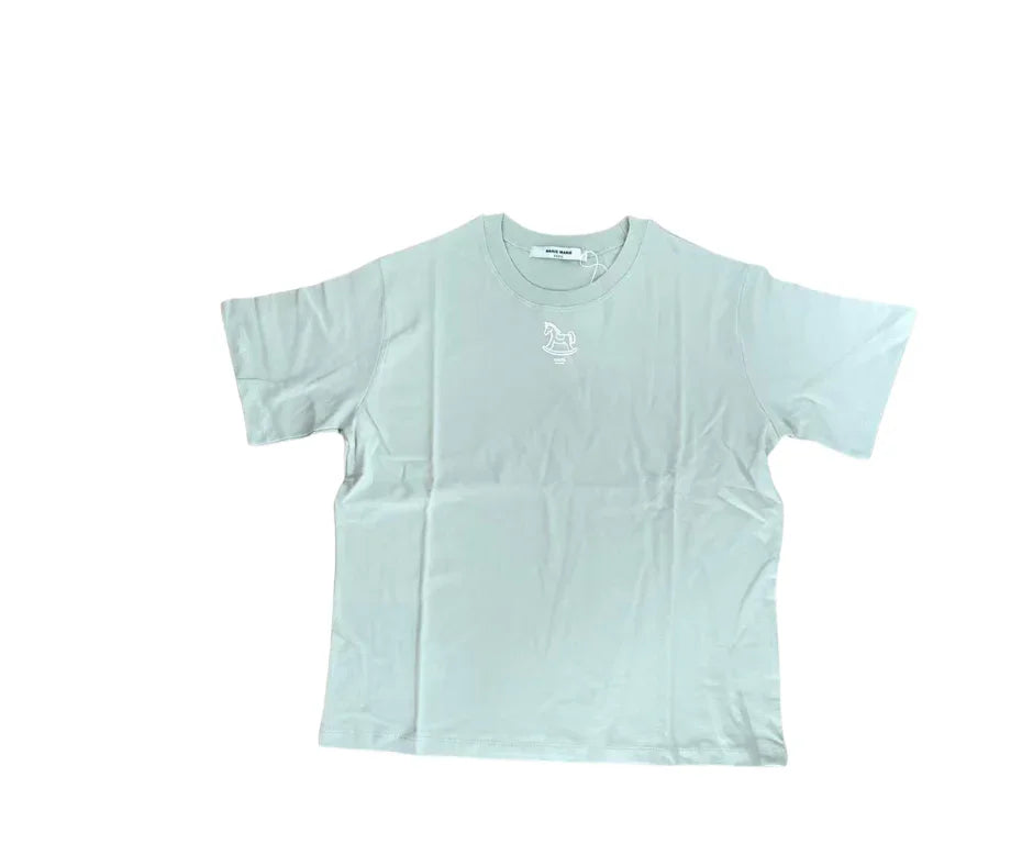 韓國直送Silicone Pony Print Tee / Jeans - HLY &amp; CHOCCICO