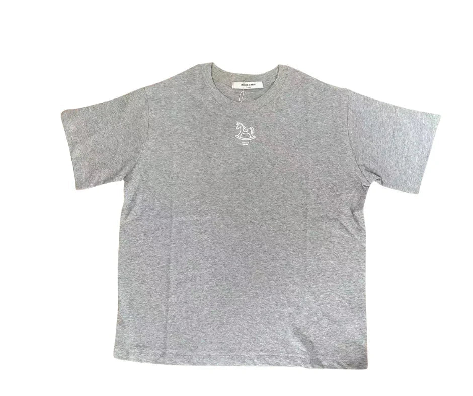 韓國直送Silicone Pony Print Tee / Jeans - HLY &amp; CHOCCICO