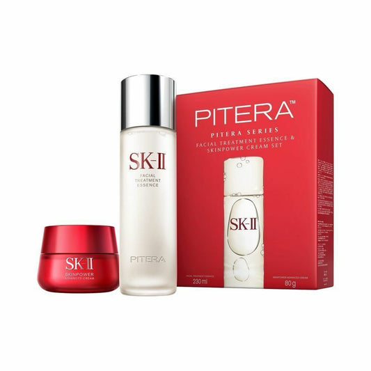 SK-II FACIAL TREATMENT ESSENCE & SKINPOWER CREAM SET (免稅貨) HLY & CHOCCICO