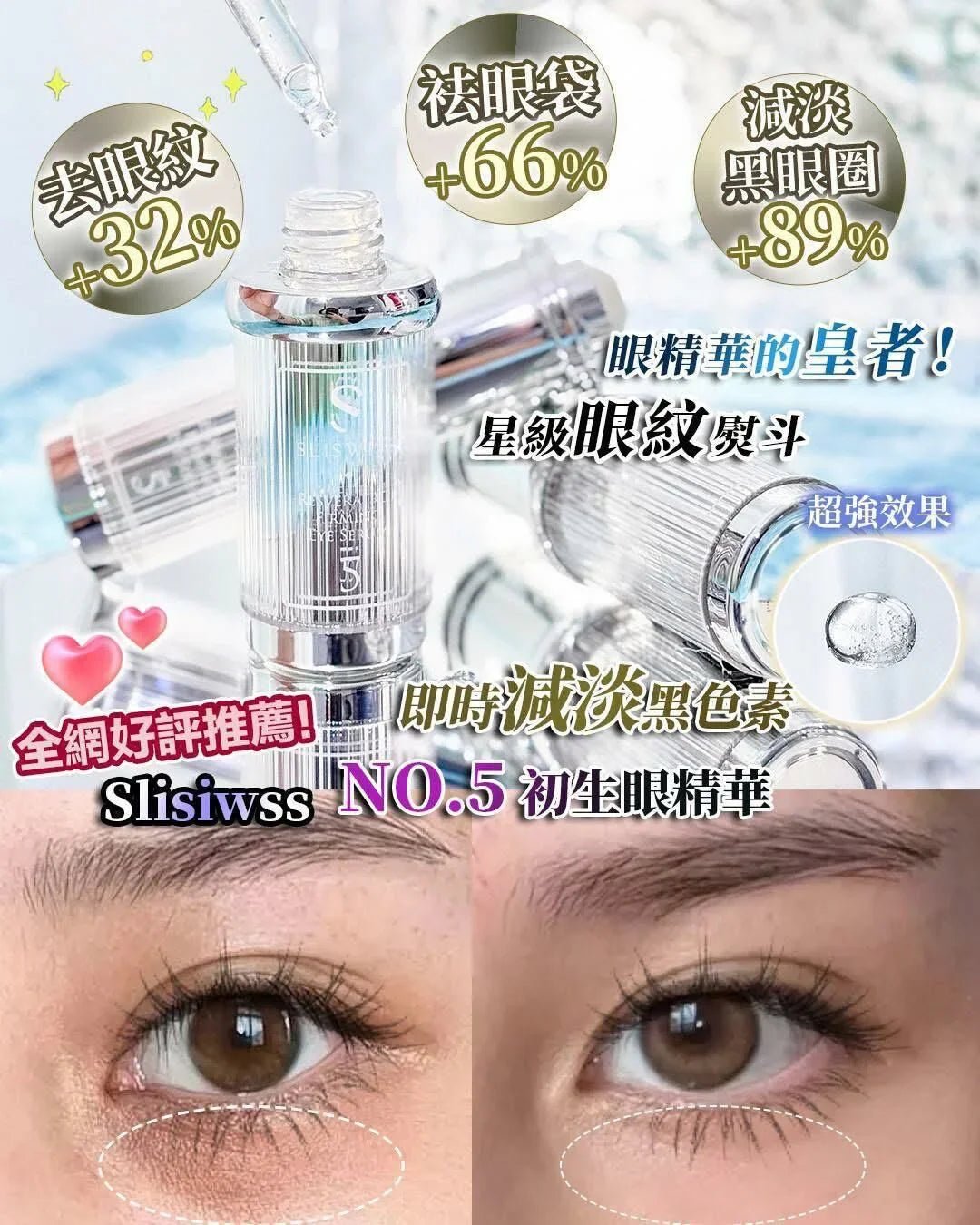 Slisiwss NO.5 拉皮眼精華15ml - HLY &amp; CHOCCICO