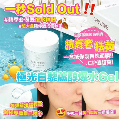 Sliswiss 白藜蘆醇爆水Gel 300g - HLY &amp; CHOCCICO