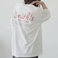 日本直送SMITH'S NY print Tee HLY & CHOCCICO