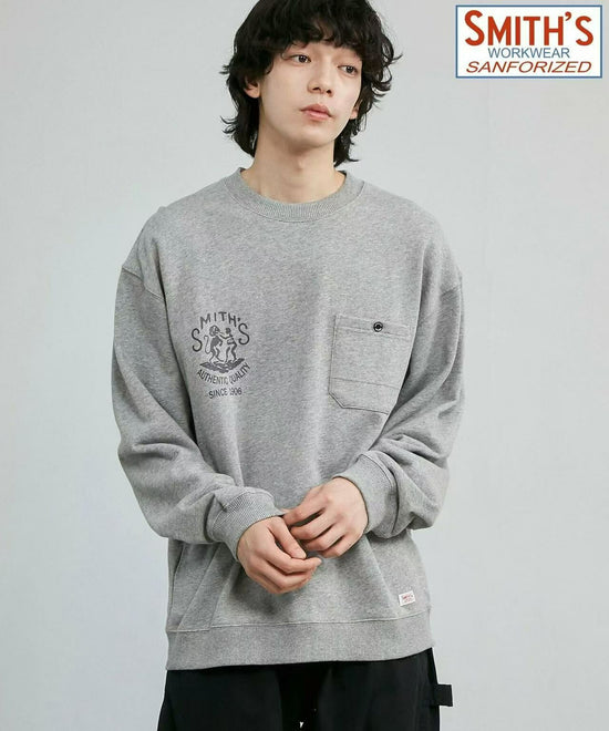 日本直送SMITH'S  Print Pocket Sweatshirt