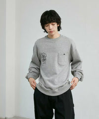 日本直送SMITH'S Print Pocket Sweatshirt - HLY & CHOCCICO