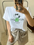 韓國直送Snoopy Graphic Tee - HLY & CHOCCICO