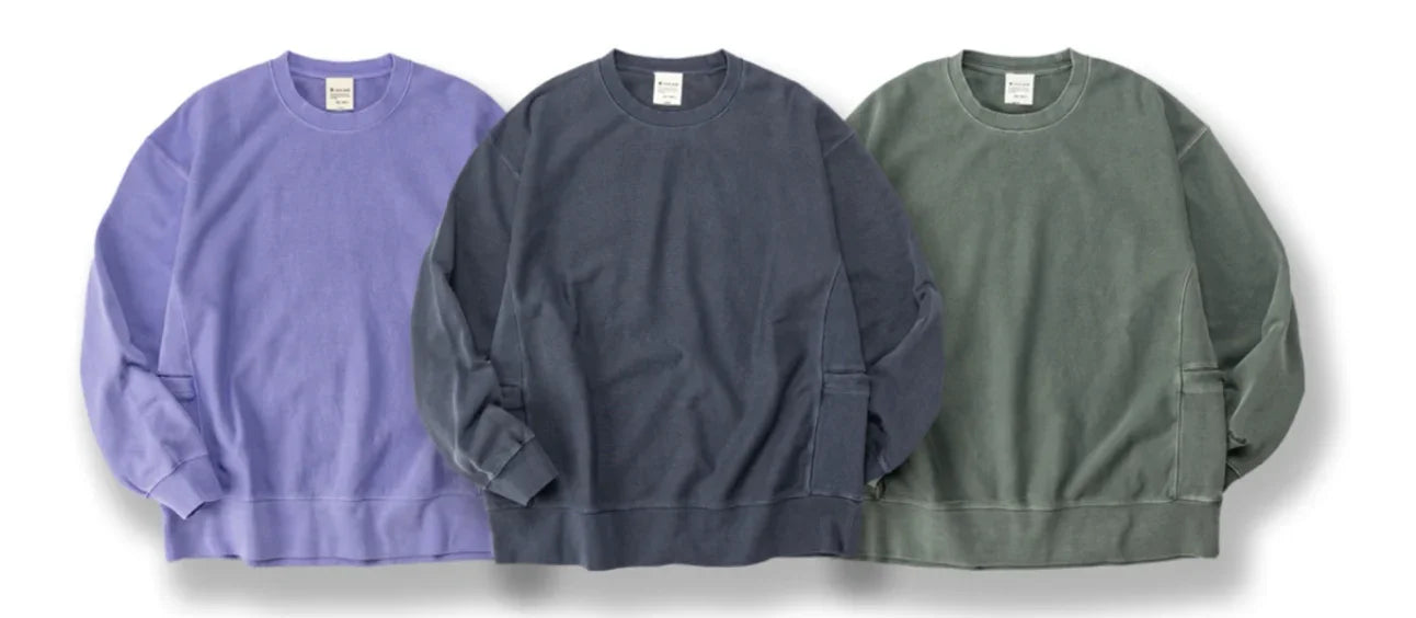 Snow Peak Garment Dyed Pullover - HLY &amp; CHOCCICO