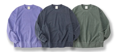 Snow Peak Garment Dyed Pullover - HLY &amp; CHOCCICO