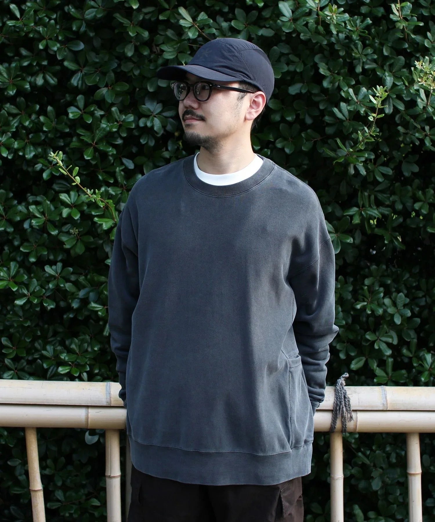 Snow Peak Garment Dyed Pullover - HLY &amp; CHOCCICO