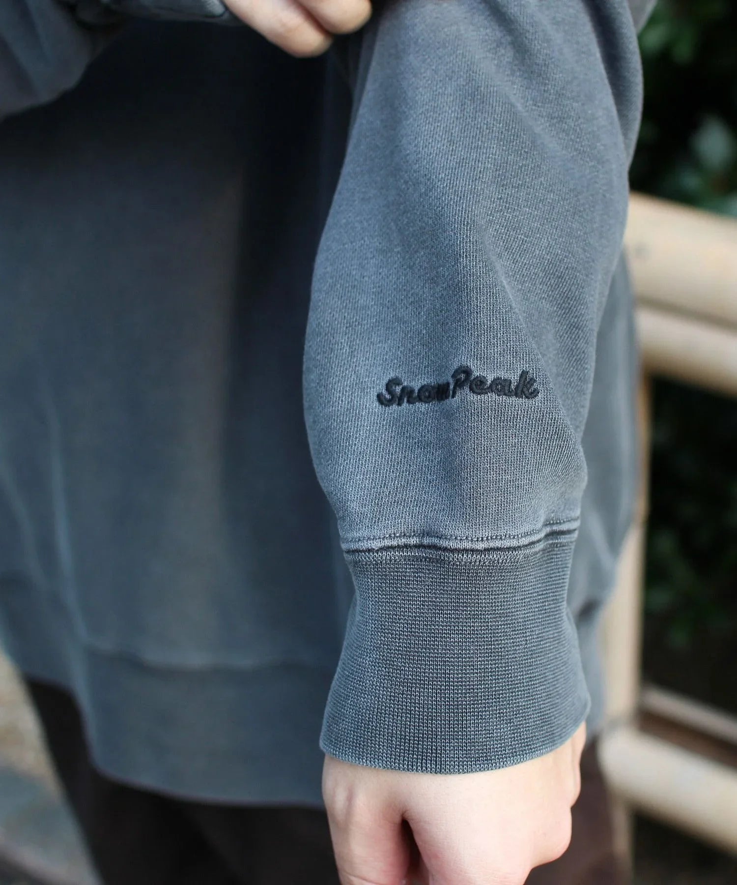Snow Peak Garment Dyed Pullover - HLY &amp; CHOCCICO