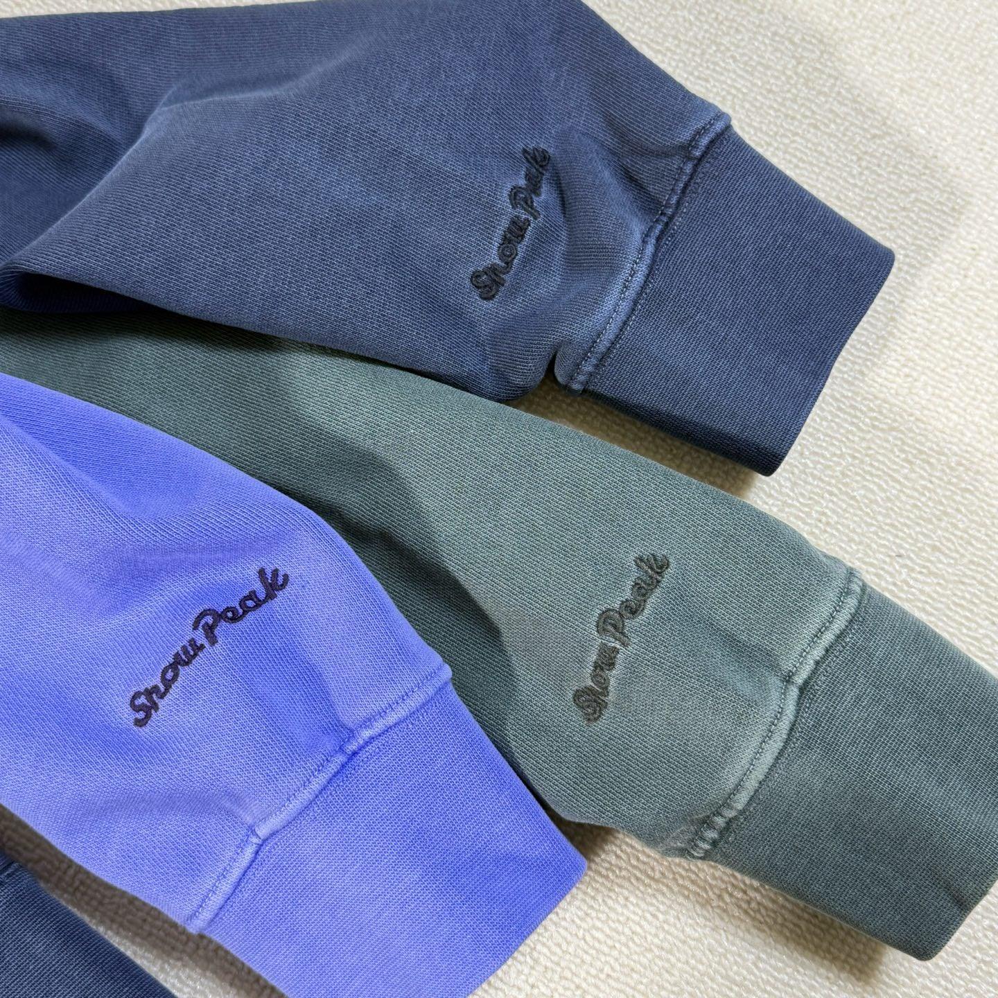 Snow Peak Garment Dyed Pullover - HLY &amp; CHOCCICO